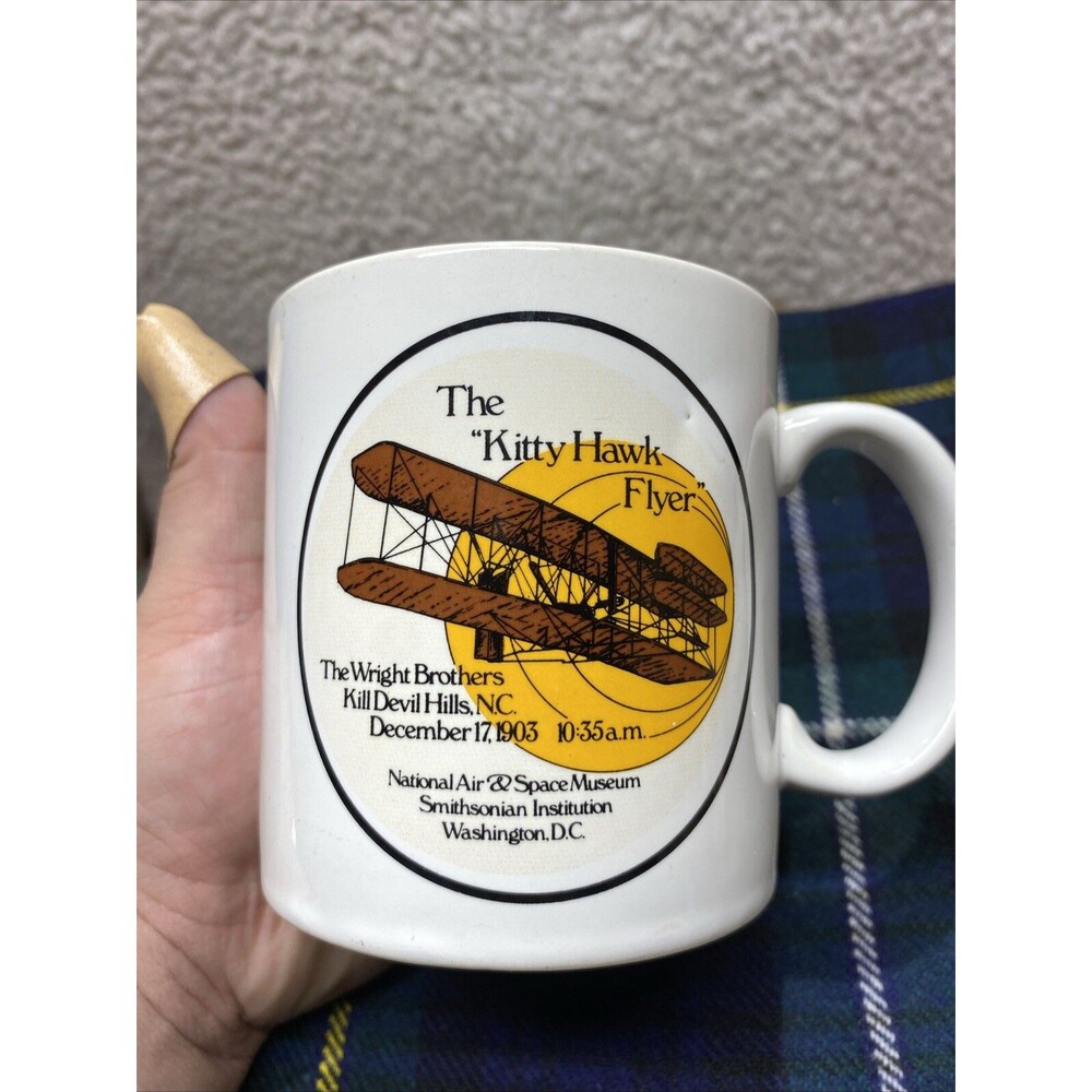 The Kitty Hawk Flyer Wright Brothers Air & Space Museum Smithsonian Coffee Mug